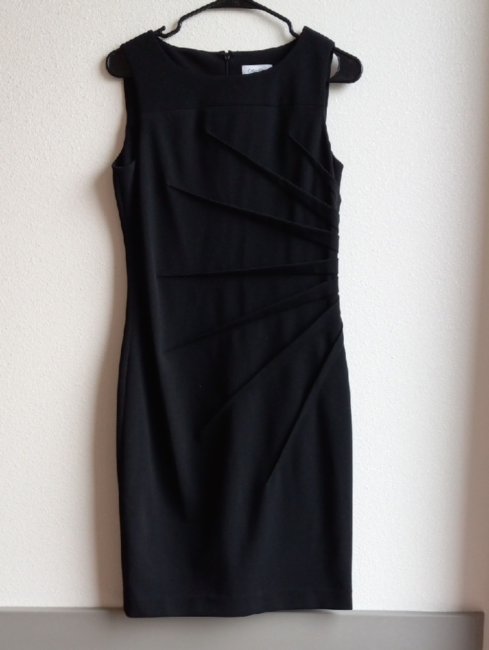 Classic Black Calvin Klein Dress - Sleeveless Cocktail Dress